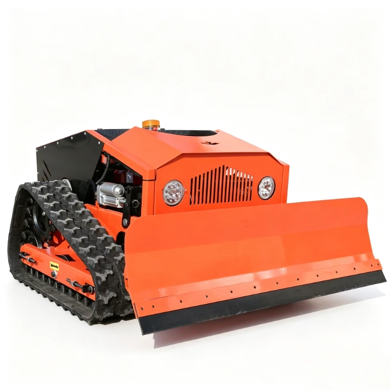 remote control lawn mower for sale tracked slope